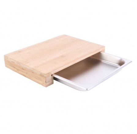 Vágódeszka fiókkal