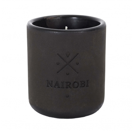 Earth Nairobi szürke gyertya