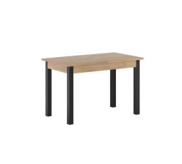 Kihúzható asztal arany tölgy craft/fekete 67x120160 ST22-FXJG