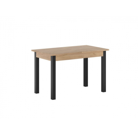 Kihúzható asztal arany tölgy craft/fekete 67x120160 ST22-FXJG