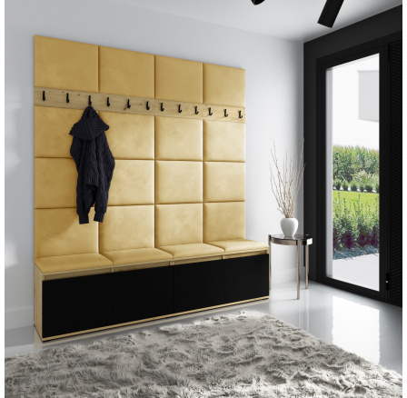 EMI 4 előszobafal, Trinity 18/Artisan+fekete