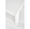 NEA KWADRAT dohányzóasztal, fehér