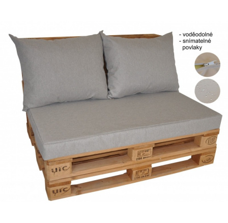 Polstry na paletový nábytek voděodolné - látka Patio