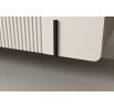 MALMI RTV 150 2D1SZ - cashmere / czarny / wisząca