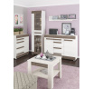 BLANCO 27 sosna śnieżna/MDF new grey - szafa