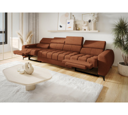 SOFA PORTO IV RELAX 331 CM - Odcienie pomarańczowego