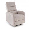 Elektromosan állítható és masszázs fotel CARINIO, Világos Bézs