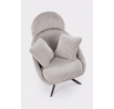 Modern MERRY 2 fotel, cappuccino