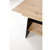 ERIKA étkezőasztal, artisan tölgy / fekete