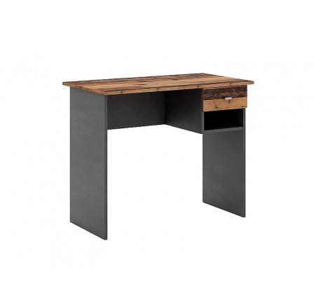 BIURKO B-011 OLD WOOD / MATERA CIEMNY SZARY