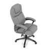 Kancelářské křeslo, houpací mechanismus, šedá látka, KA-C715 GREY2