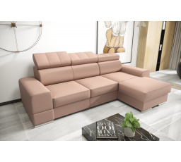 NAROŻNIK ROYAL MINI 260×160 SKÓRA NATURALNA - lewa , Skóry naturalne - Wybierz swój kolor