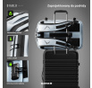 Többfunkciós vákuumos hátizsák Chairs Backpack Air, szürke