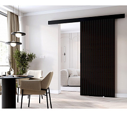 Posuvné dvere STANDART MIX L90, Venge/Čierna