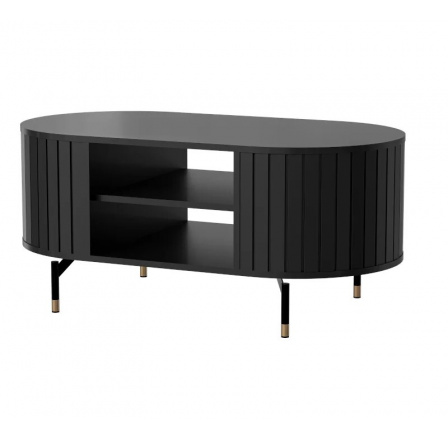 Konferencia asztal ZANTE - ZA6, Matt fekete