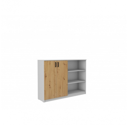 Komoda MATYLDA 850, Dub artisan/Sv.šedá