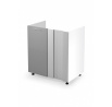Konyhai sarok alsó szekrény VENTO DKN-100/82, Fehér/Világosszürke