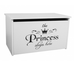 DARIA White játéktároló láda