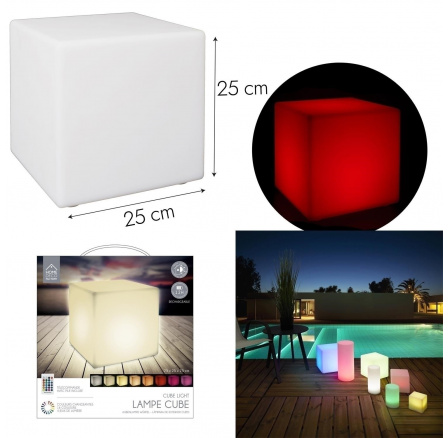 Állólámpa Colorfull Cube 25cm