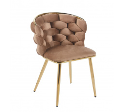 Velvet cappuccino szék K47-FXJG G