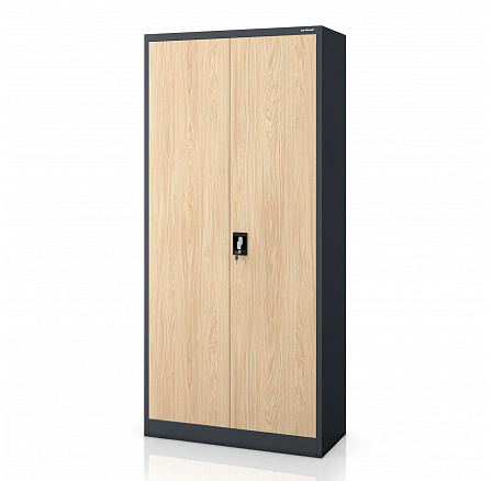Irodai fémszekrény dokumentumokhoz antracit / sonoma tölgy: Eco Design JAN H 900 x 1950 x 400 mm Irodai fémszekrény dokumentumokhoz antracit / sonoma tölgy: Eco Design JAN H 900 x 1950 x 400 mm