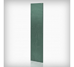 Perforált zöld polc tábla: JOHNNY, 2 darab, 1800 x 20 x 420 mm