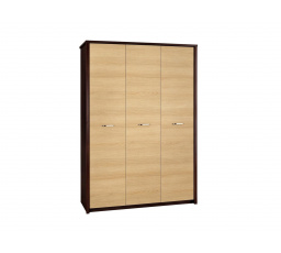 Ruhásszekrény - ELBO 06, Wenge/Lindberg Tölgy