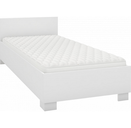 Ágy tároló nélkül SMYK I - 36, Fehér Matt