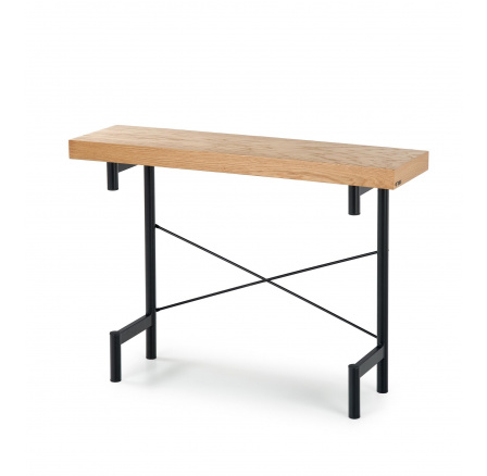 INFERNO komódia természetes tölgy/fekete