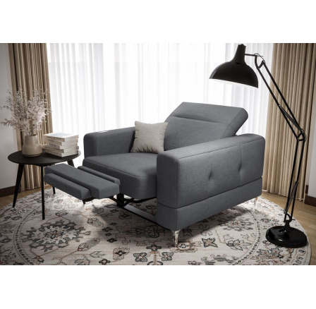 FOTEL MALIBU RELAX - Odcienie szarości