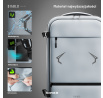 Többfunkciós vákuumos hátizsák Chairs Backpack Air, szürke