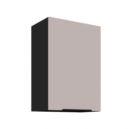 Horní skřínka ARONA - 50 G-72 1F, Černá mat/Kašmír