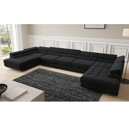 BENJAMIN U 158 XL ülőgarnitúra, Monolith 97