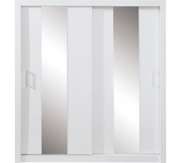 DUCA II - DC2 200 Gardróbszekrény, Fehér Lux