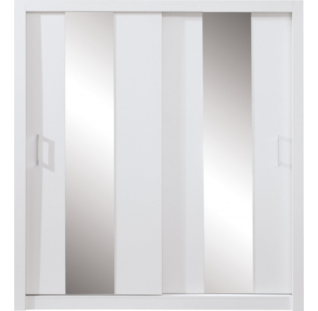 DUCA II - DC2 200 Gardróbszekrény, Fehér Lux