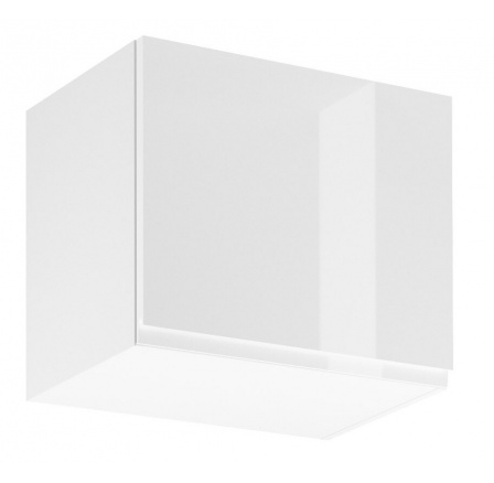 ASPEN Felső konyhaszekrény G50K, Fehér/Fényes fehér