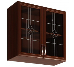 Konyhai felső szekrény SYCYLIA G80S, Milano dió