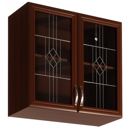 Konyhai felső szekrény SYCYLIA G80S, Milano dió