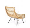 MELODY fotel wypoczynkowy, rattan naturalny