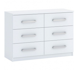 MORTY 6S komód, Fehér