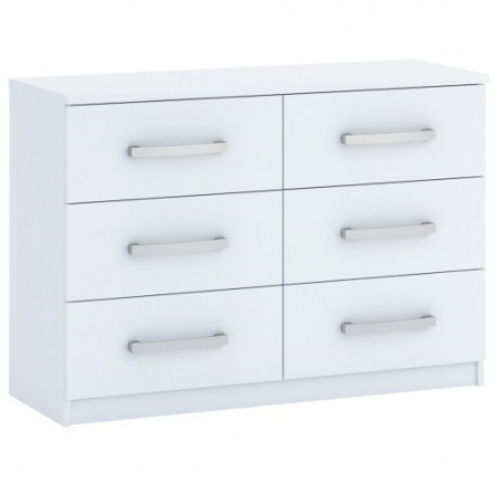 MORTY 6S komód, Fehér