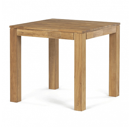 Jídelní stůl 80x80cm, masiv, dub, DS-H080 DUB