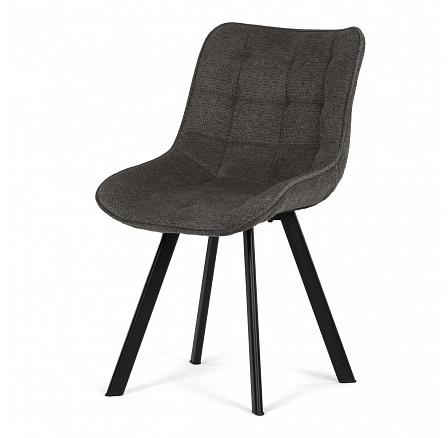 Étkezőszék, szürke, szövet, HC-V3068 GREY2 Étkezőszék, szürke, szövet, HC-V3068 GREY2