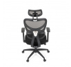 Kancelářská židle, houpací mechanismus, černá, KA-K2080 BK