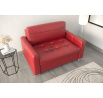 SOFA VERONA I 140 CM SKÓRA NATURALNA - Skóra beżowa