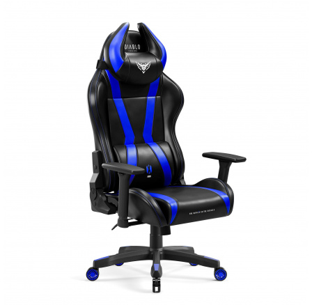 Játék irodai szék X Horn 2.0 Normál méret, fekete-kék