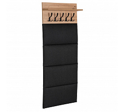 Wieszak Ścienny VENORNA 60 cm Dąb Artisan/Grafit