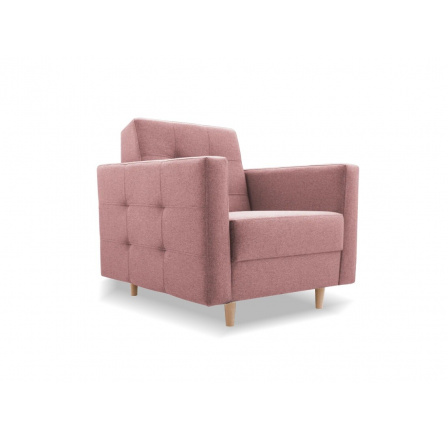 GODIVO Fotel Rózsaszín, Norn 52