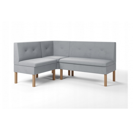 Rohová lavice PARIS 130x170 Monolith 85 UNI, pravý roh