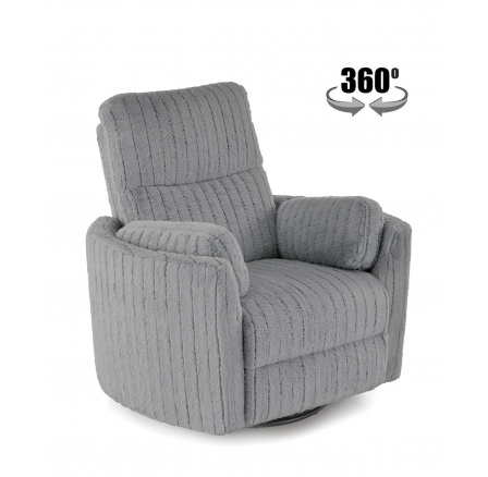 PEGAS relaxációs szék szürke